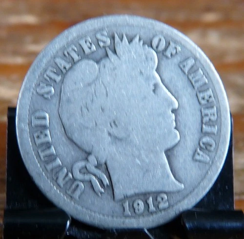 1912-P United States, Barber Head Dime