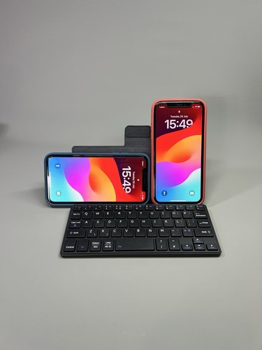 Pocket Bluetooth Keyboard for iPad iPhone Samsung Ultra Thin Wireless Foldable - 第 19/24 張圖片