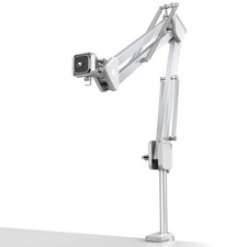 TH04 Overhead Camera Mount with Magic Arm and 1/4" Ball Head, 360° Rotatable ...