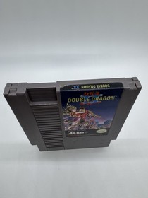 NINTENDO NES VIDEO GAME CARTRIDGE LOT DOUBLE DRAGON 1 2 II THE REVENGE TRADEWEST