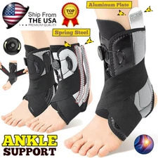 Men&Women Stabilising Ankle Brace Support Boa Closure Sprain Arthritis Bone Wrap