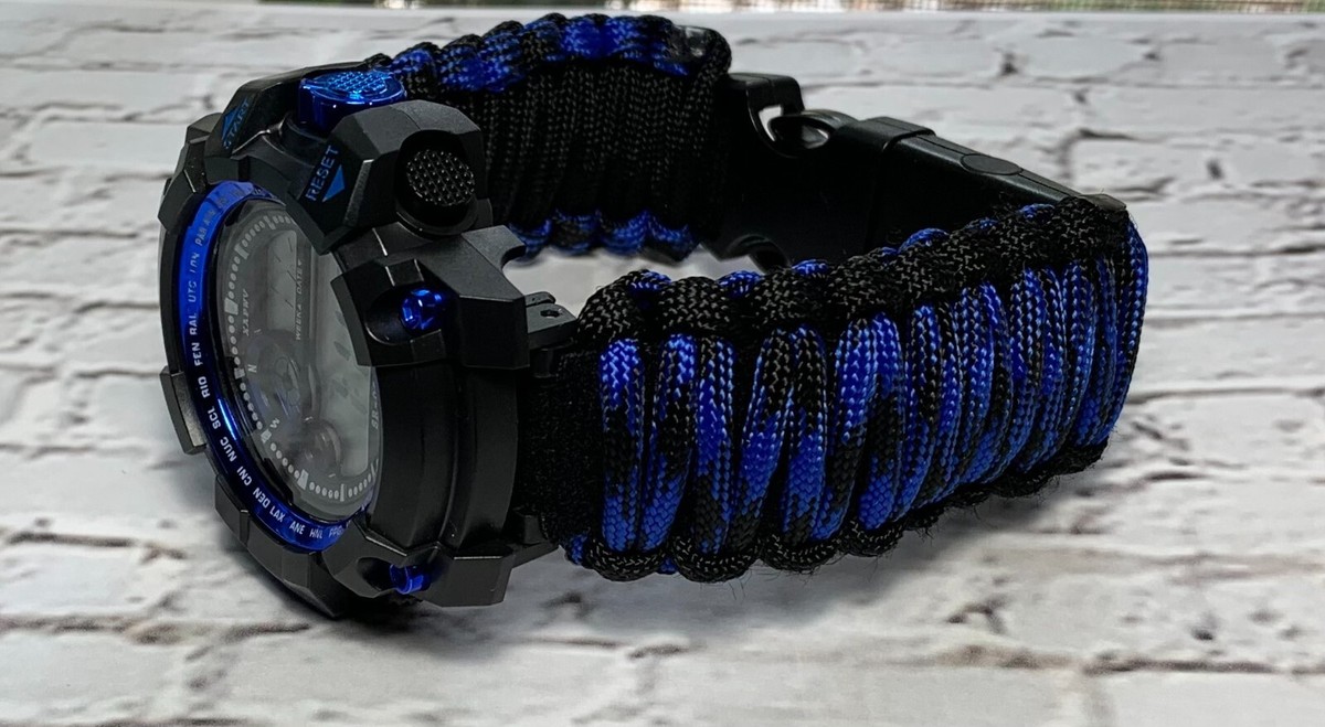 Il vero cinturino militare di sopravvivenza in paracord MIL-C