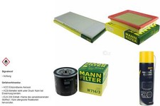 MANN-FILTER Filtersatz MANNOL Klimareiniger für Alfa Romeo 155 2.5 V6 Spider