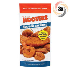 3x Torby The Original Hooters Owoce morza Breading | 10oz | Krewetki Ryby Ostrygi