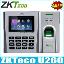 New ZKTeco U260 TCP/IP Fingerprint Time Attendance System Attendance Terminal