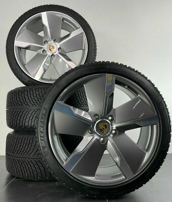 Porsche Taycan 9J1 S Turbo 21 Zoll Felgen Winterräder Winterreifen neu