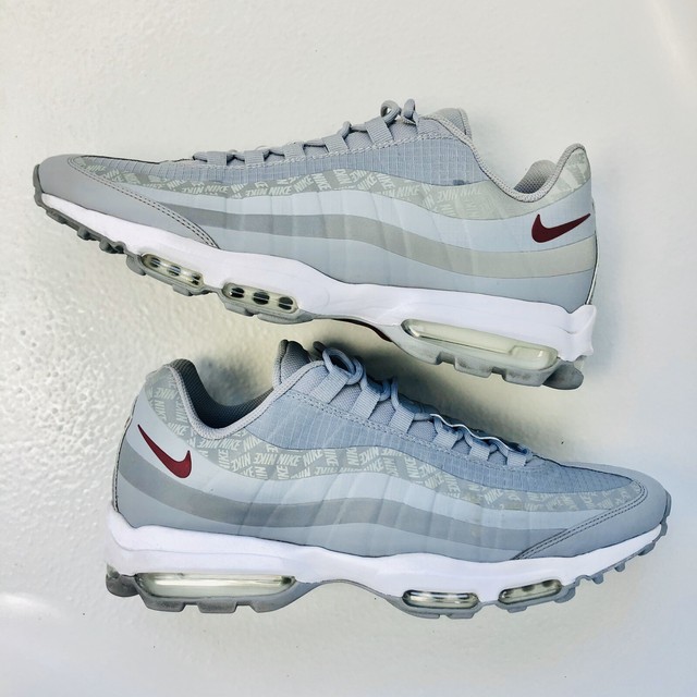 air max 95 ultra wolf grey red crush