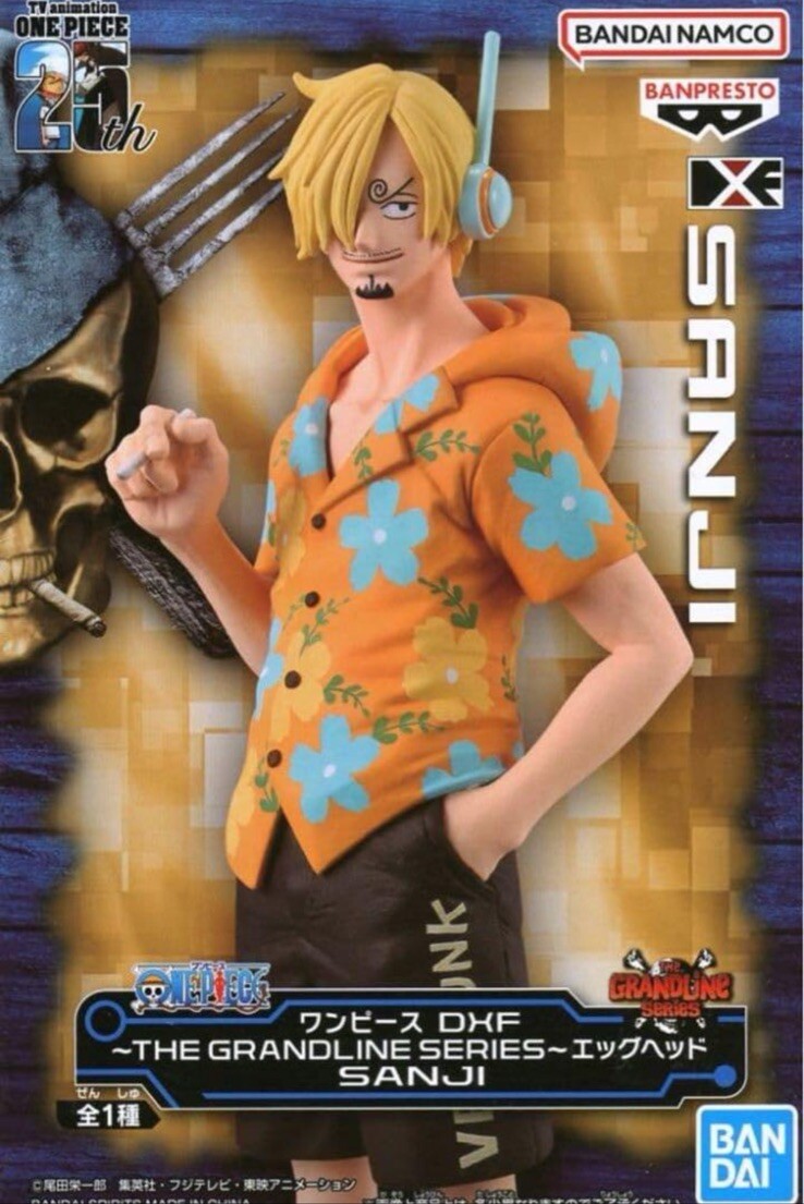 One Piece Figure Sanji Banpresto The Grandline Series