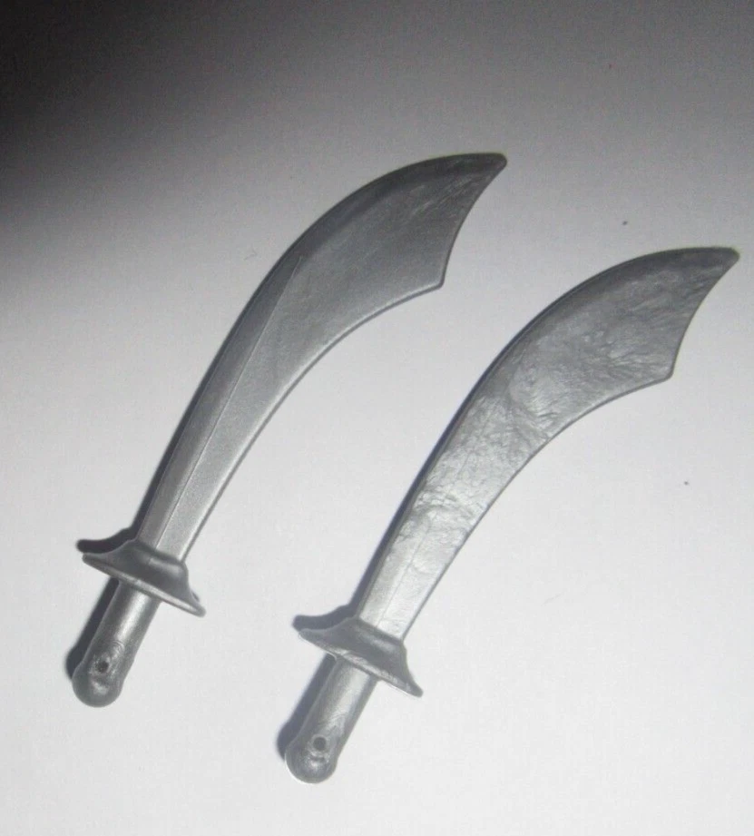 Playmobil lot sabre arme  mongol sarassin Ninja gris argent  Samouraï fr9  NEUF - Photo 1/1