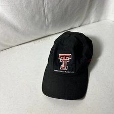 Texas Tech Red Raiders Corporate Partner Benchmark Adjustable Strap Black Hat