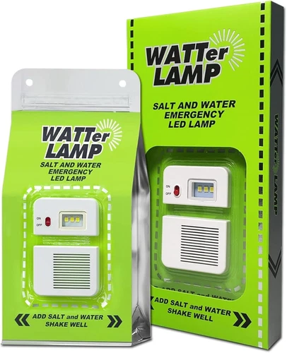 2 Pack Emergency Salt Water Lamp Portable Lantern - Bild 1 von 7