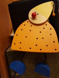 Wand Lampe Kinderzimmer Haba Wichtel Holz Zwerg Orange Ebay 