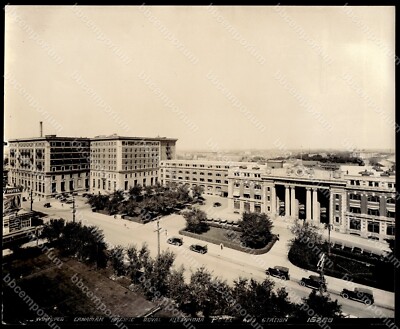 Royal Alexandra Hotel and Station, Winnipeg CA 8'' x 9.5'' Type 1 Photograph E957