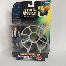 Kenner Star Wars Gunner Station Millennium Falcon With Han Solo NEW