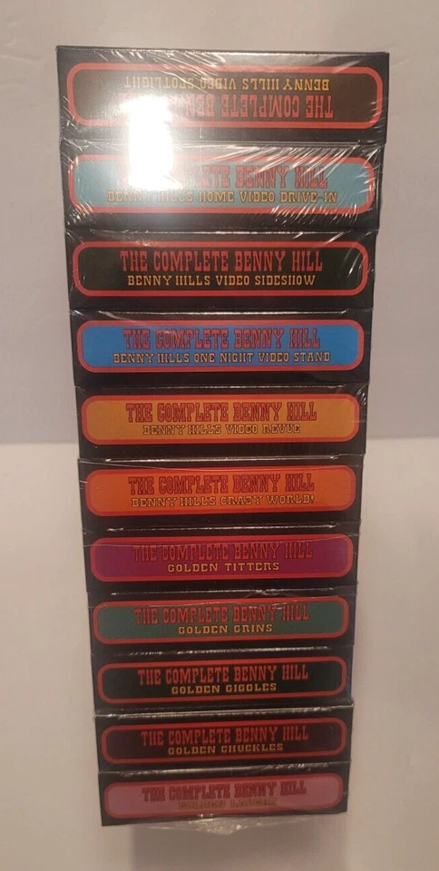 The Complete BENNY HILL Collection Time Life New Unopened Factory 11 VHS Tapes - Image 2 of 4