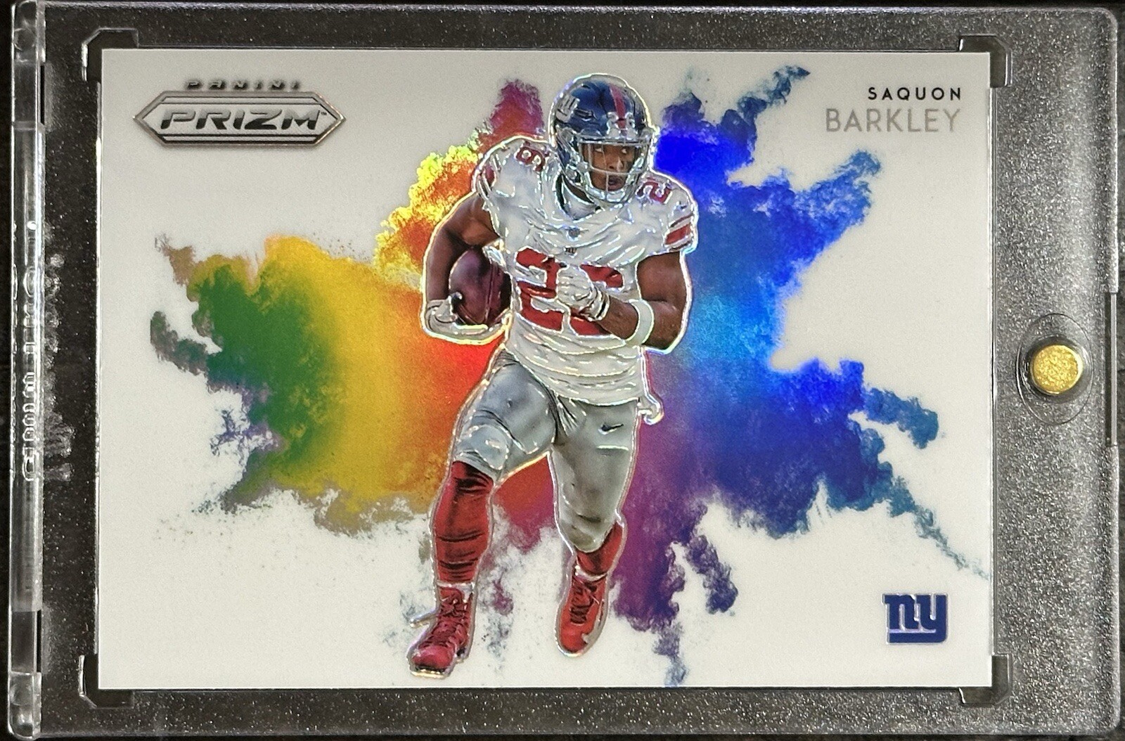 2019 Panini Prizm Color Blast #CB-SB Saquon Barkley SSP🔥🦅