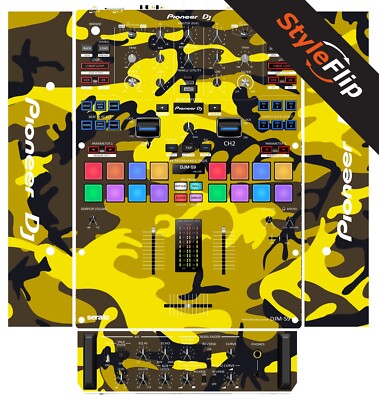 Pioneer DJM S9 Skin | 6 Camo Designs | Protective Decal