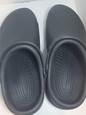 CROCS At Work Bistro /Unisex Clogs Black Slip On /Size M7/ W9 / Colorado