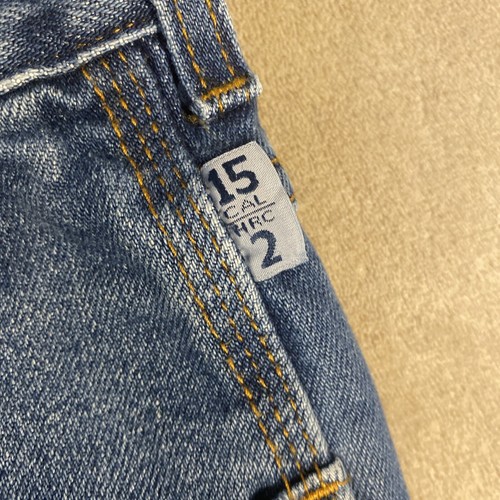 Pantalones de mezclilla Tyndale FRMC para hombre 46 x 32 azul clasificación arco 15 CAL HRC 2 - Imagen 7 de 15