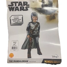 Star Wars Mandalorian Toddler Costume Mando Size  2-4 For 1-2 Years Din Djarin