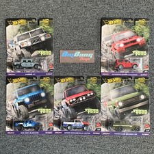 Hot Wheels Premium Car Culture Terra Trek 2024 Set of 5 In-Stock New Off Road