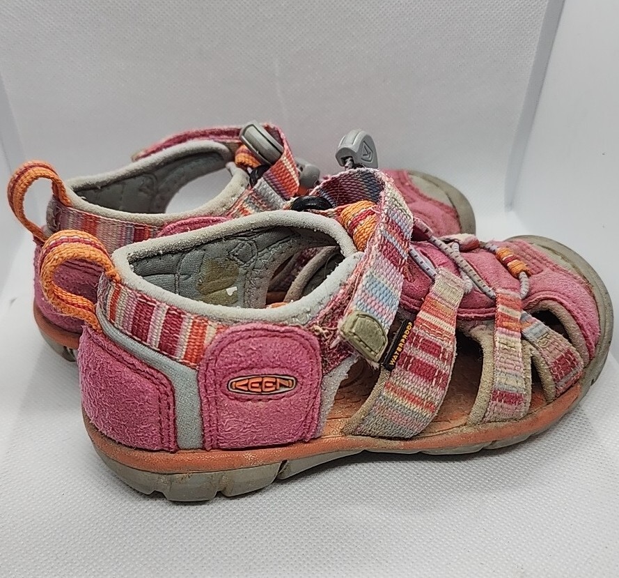 Sandali impermeabili Keen Whisper ragazze Raya caprifoglio rosa outdoor taglia US 10