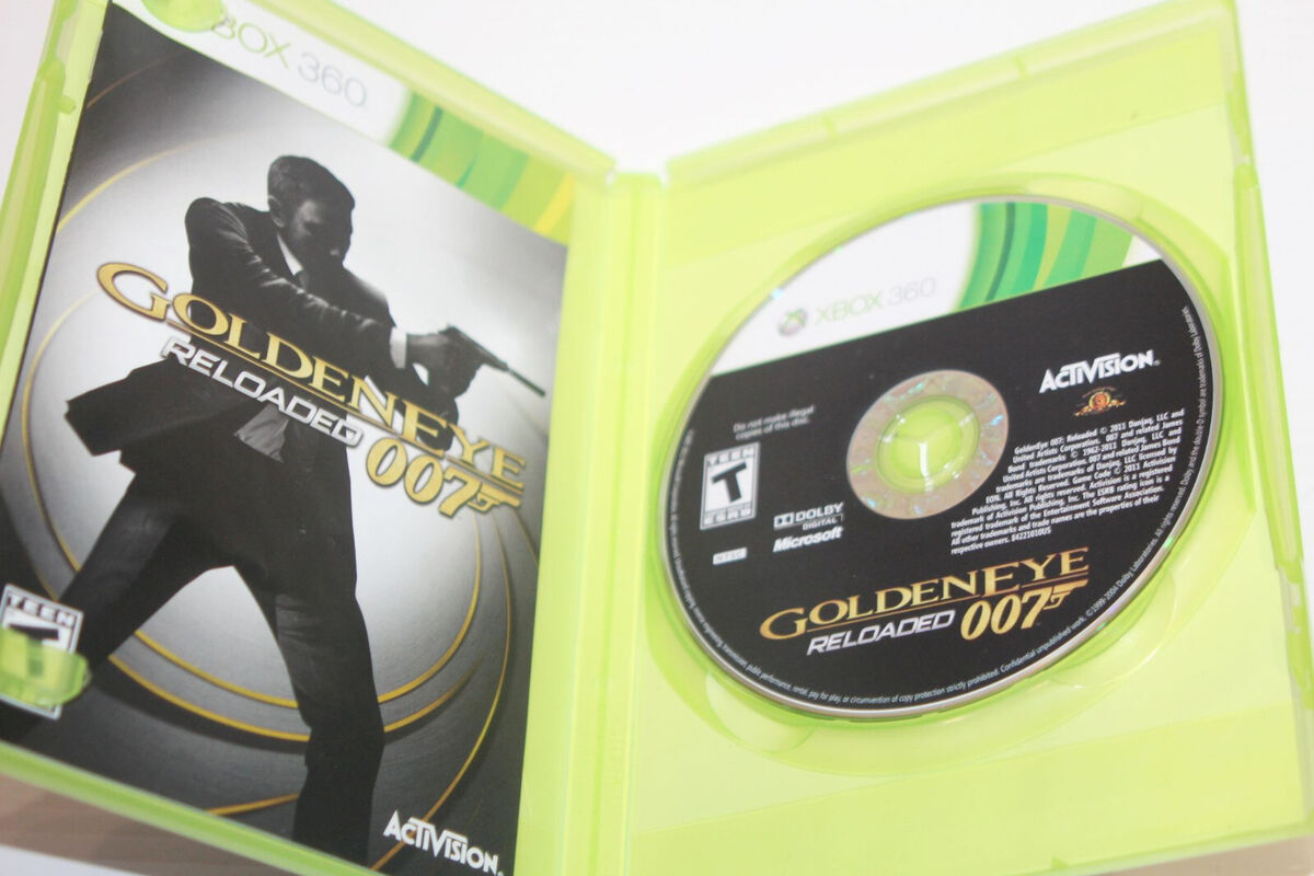 GoldenEye 007: Reloaded Microsoft Xbox 360 James Bond Game CIB