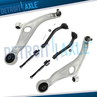 Front Lower Control Arms Ball Joint Tie Rods for Hyundai Azera Sonata Kia Optima