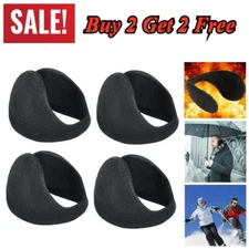 Buy 2 get 2 free - Unisex Winter Ear warmers Fleece Behind the Head Earmuffs NEW