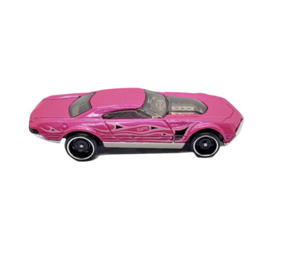 2024 Hot Wheels Muscle Speeder - Metalflake Pink - HW FLAMES - Loose