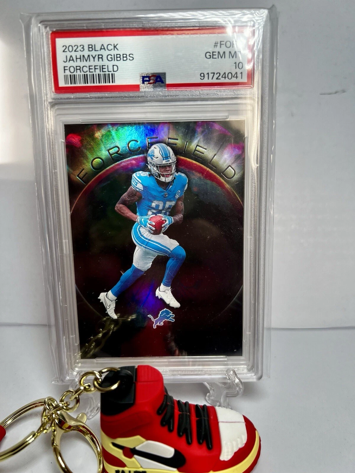 Jahmyr Gibbs Panini Black Forcefield #FOR7 Base