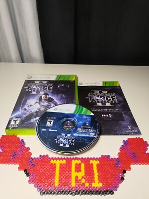 Star Wars: The Force Unleashed II (Microsoft, Xbox 360) **CIB**TESTED**WORKING**