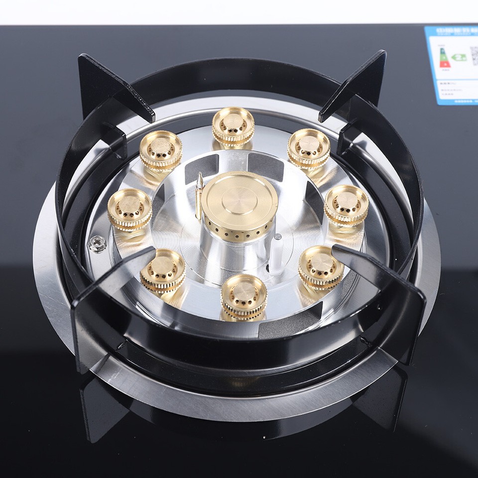 Kitchen Gas Cooktop Stove Top Tempered Glass BuiltIn 2 Burners LPG/NG