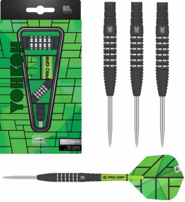 22 GRAM TARGET YOHKOH 80% TUNGSTEN STEEL TIP DARTS  MODEL 3