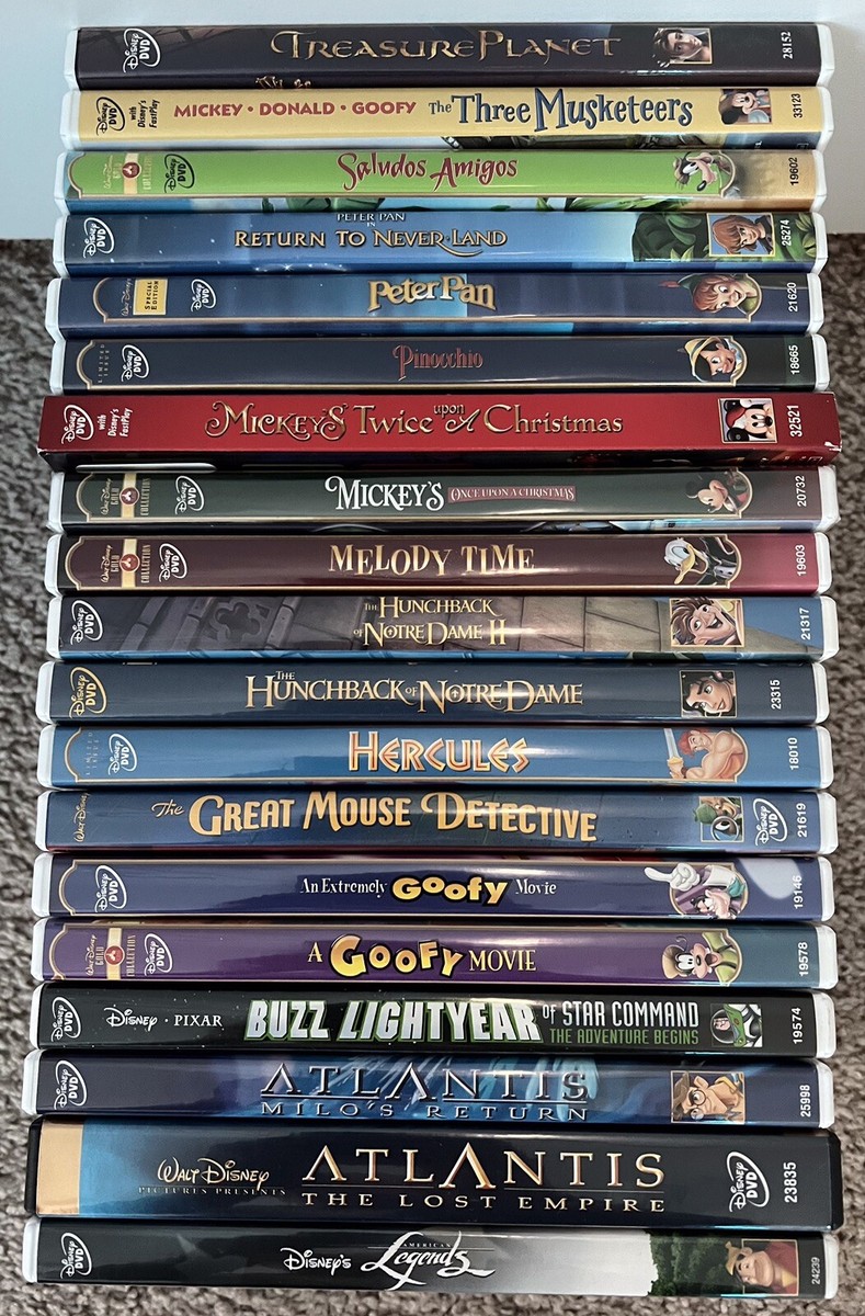 Disney / PIXER DVD 19作品セット Disney・PIXAR 19の えいがの にんきものと さがして あそぼう! (Look