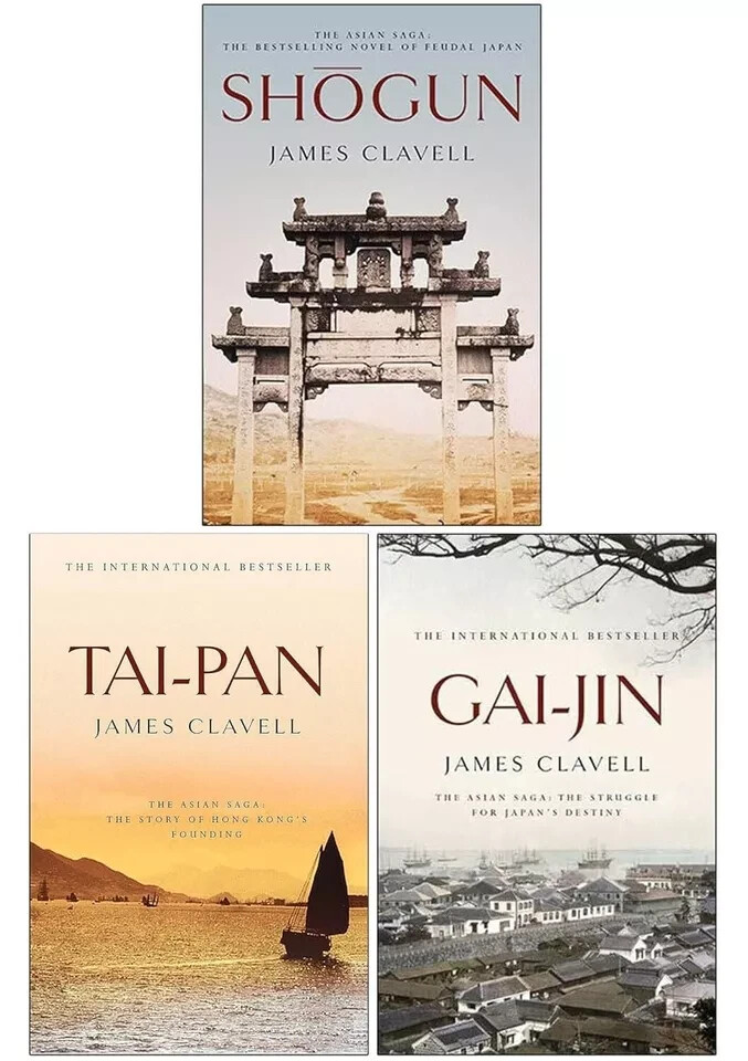 Asian Saga Series 3 Books Collection Set by James Clavell Shogun,Tai-Pan,Gai-Jin - Image 3