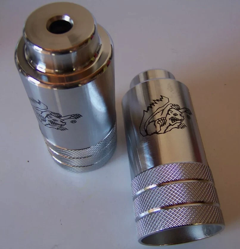 MONGOOES EXTRA LARGE THREADLESS BICYCLE FREESTLE/BMX Cro-moly CHROME PEGS. - Image 4 of 4