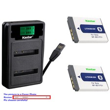 Kastar Battery LZD2 Charger for Sony OEM NP-BD1 NP-FD1  Genuine BC-CSD BC-CS3