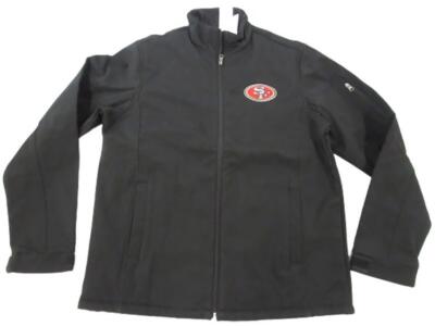 New San Francisco 49ers Mens Sizes M-L-XL-2XL Hard Shell Full Zip Jacket