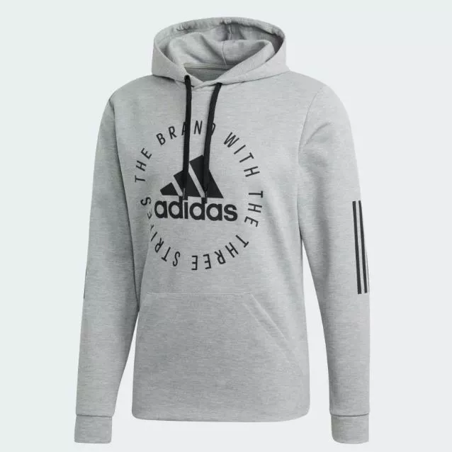 Vernauwd retort Likeur Adidas Sport ID Hoodie Grey Heather / Black Men&#039;s Medium Size DT9926 |  eBay