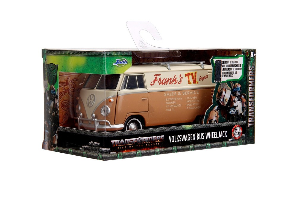 Transformers 7 Wheeljack VW Bus 1/32 Scale Diecast Model by Jada Toys