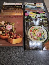 Lot of 10 Vtg Rare The Decorative Painter Tole Painting 2BE 