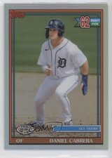 2021 Topps Pro Debut Chrome Refractor 95/99 Daniel Cabrera #PDC-182 7s2