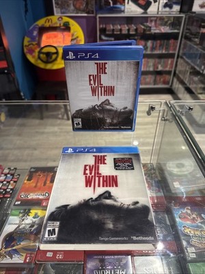 The Evil Within With Slip Cover - Sony PlayStation 4 PS4 - Tested