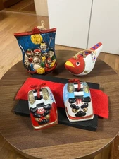 Bell, lucky charm, ornament, lion dance, sea bream, Seven Lucky Gods, New Year