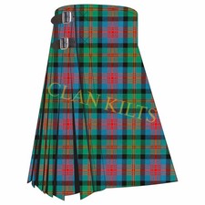 Scottish Traditional Logan Ancient Handmade 8-yard Tartan Kilt For Men Custom