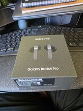 Samsung Galaxy Buds4 Pro SM-R640 Black Open Box, Flawless, Case Included