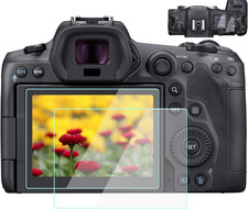 R3 Screen Protector for Canon EOS R3  R5 Camera 2 TOP  LCD Screen , Tempered