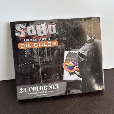 SoHo Urban Artist Oil Color Paint Best Valued 24 Oil Colors for Painting