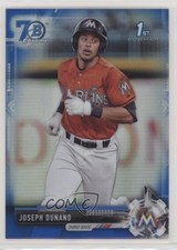 2017 Bowman Draft Chrome Blue Refractor 70th Anniversary /200 Joseph Dunand 1u6